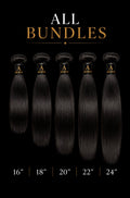 Straight or Body Wave Raw Hair Bundles